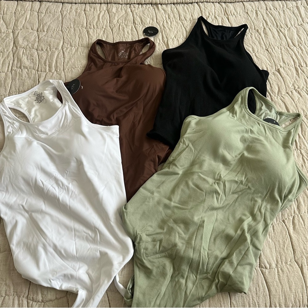 Klassy Network Racerback Bodysuits Bundle Size 2XL